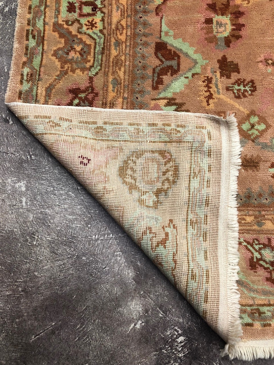 Turkish Oushak, 8.0 x 8.4