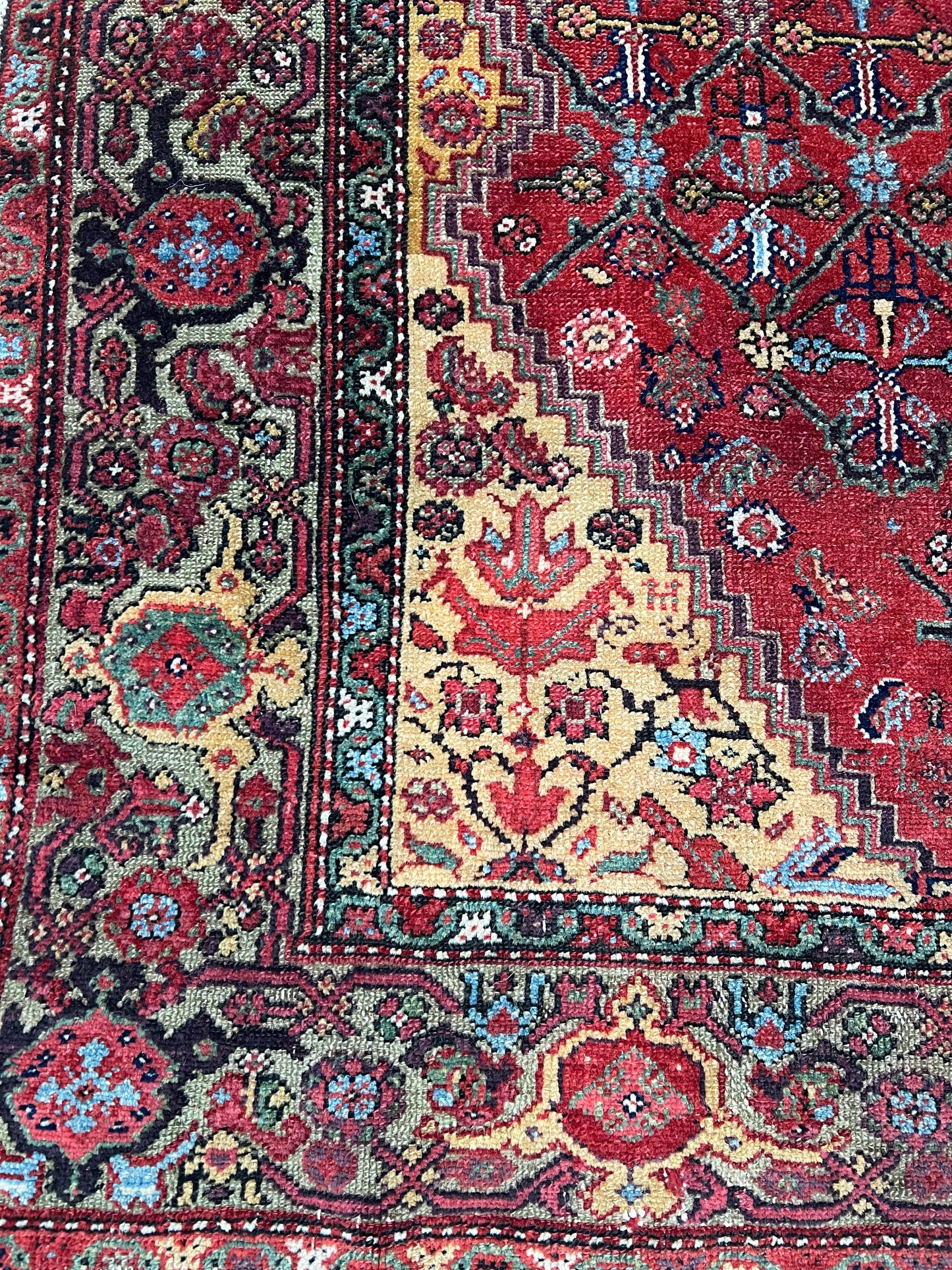 Antique Malayer, 4.4 x 7.3