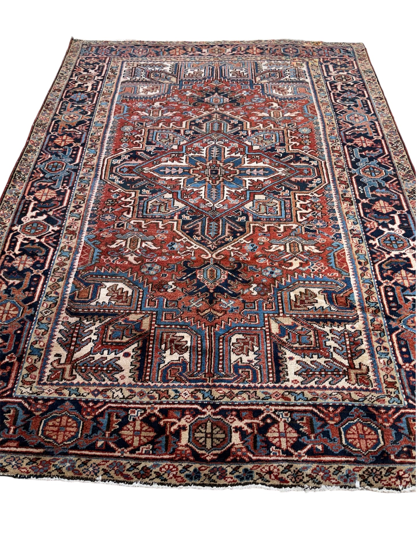 Persian Heriz, 6.8 x 9.0