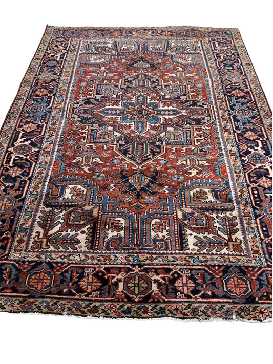 Persian Heriz, 6.8 x 9.0