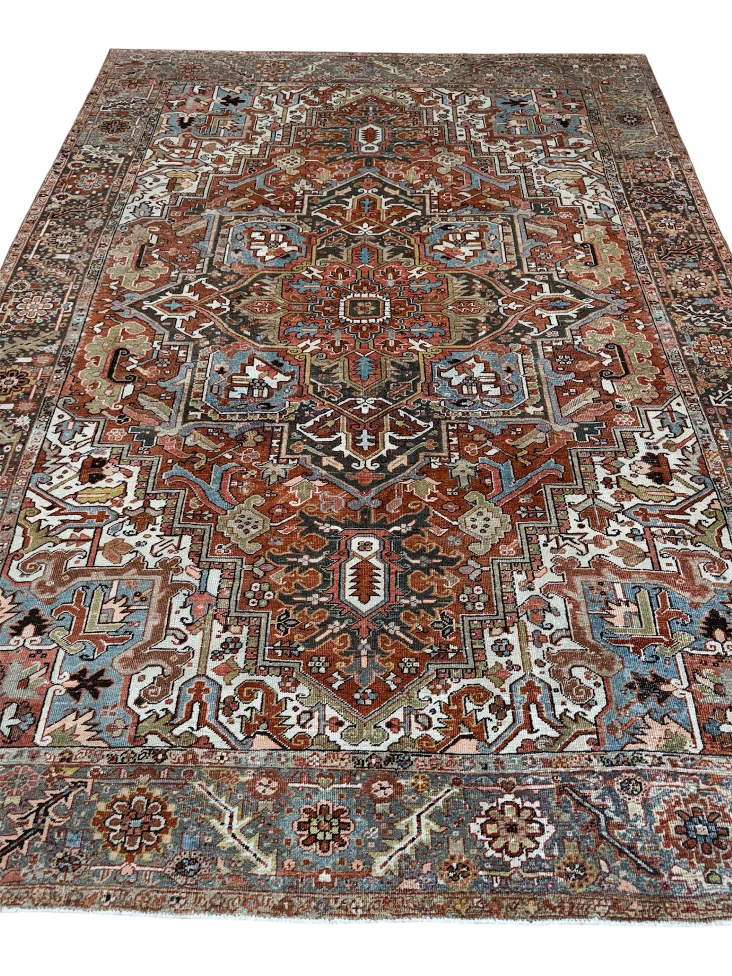 Persian Heriz, 8.5 x 11.9
