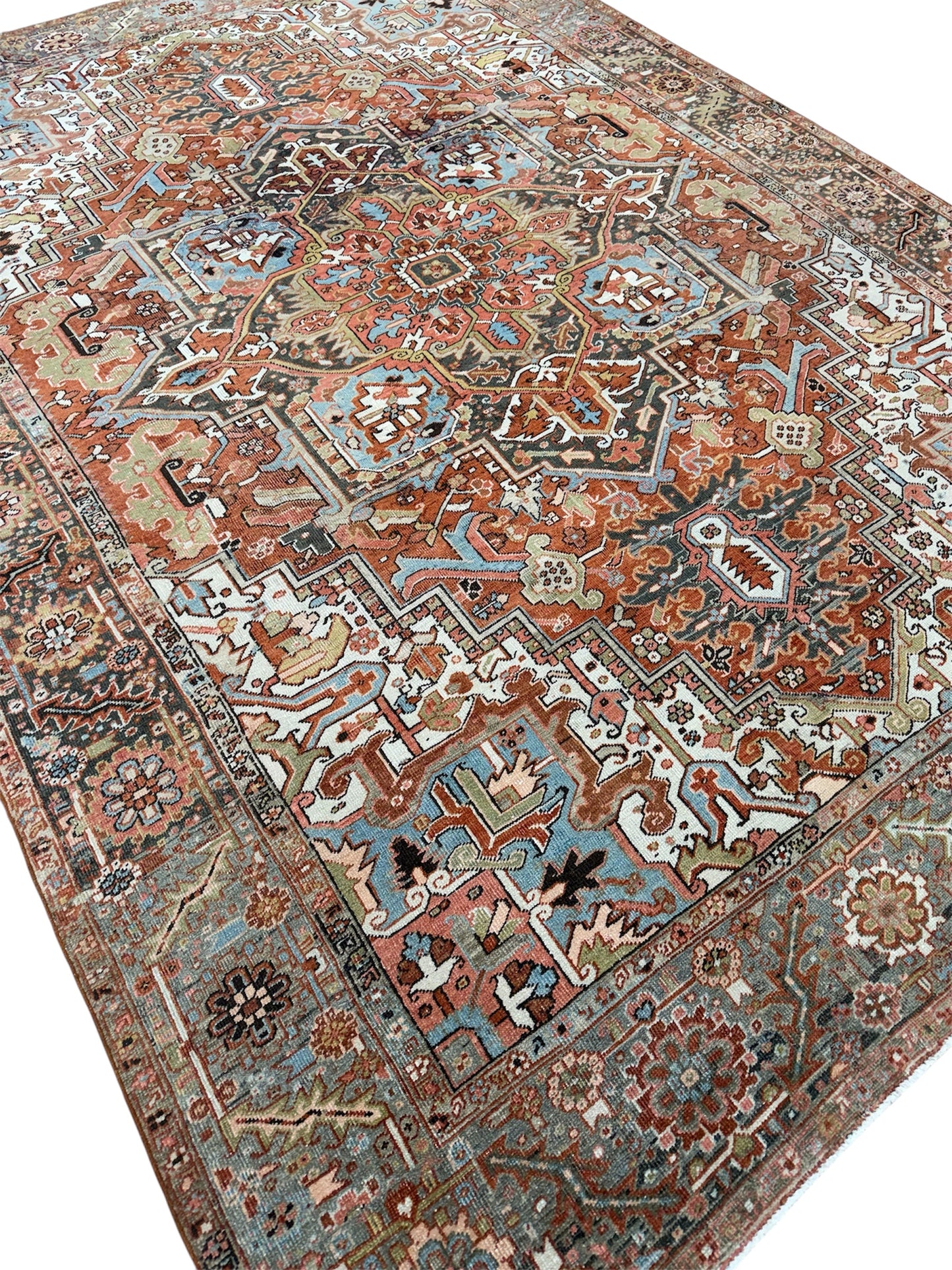 Persian Heriz, 8.5 x 11.9