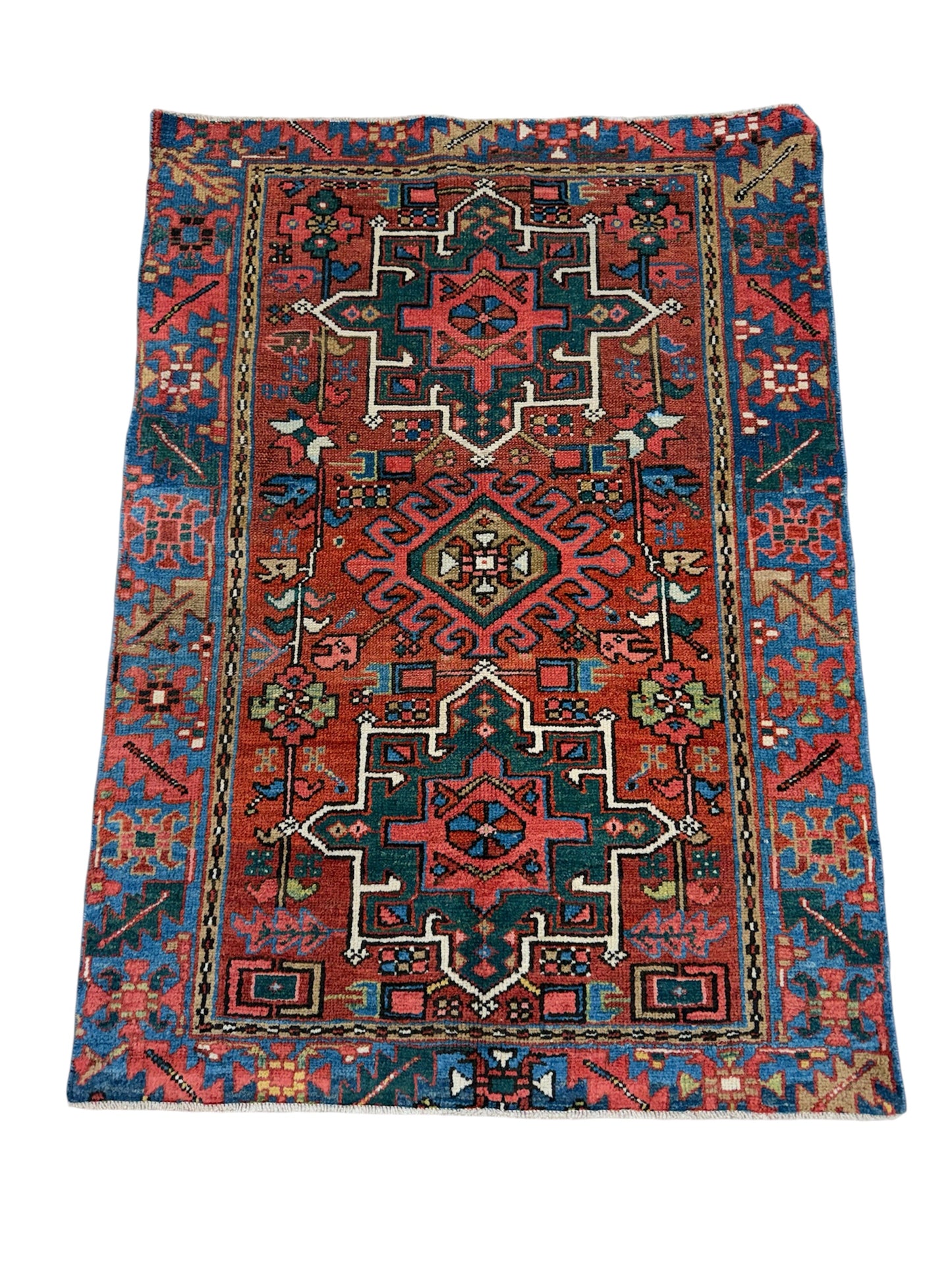 Persian Heriz, 2.11 x 4.0
