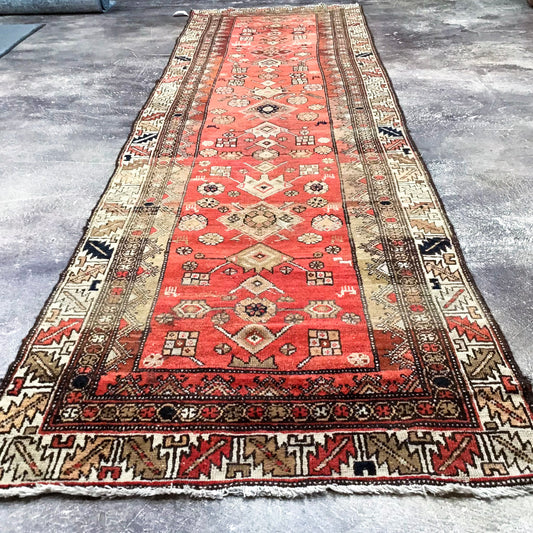 Handcrafted Northwest Persian, 3.4 x 13.11