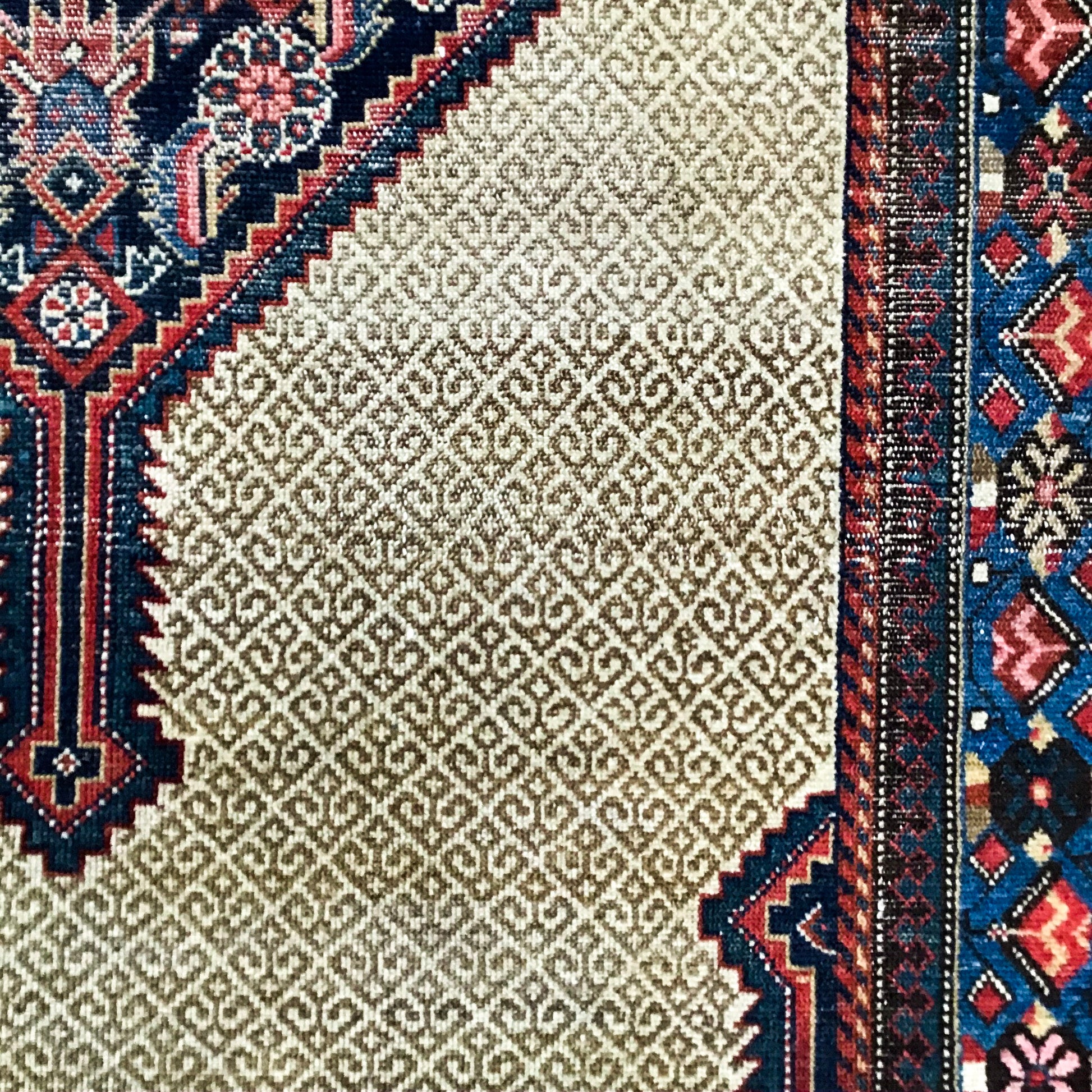 Handcrafted Persian Sarab, 4.3 x 9.5