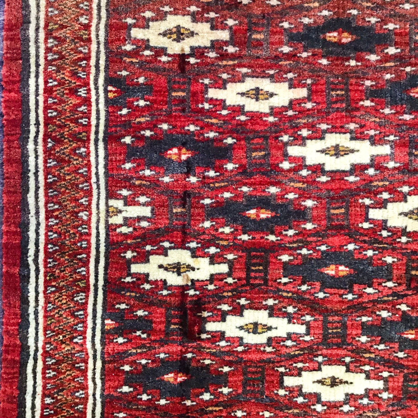 Unique Handcrafted Turkmen Yomud, 1'8 x 4'4