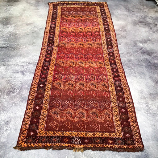 Handcrafted Moroccan, 4'1 x 11'0