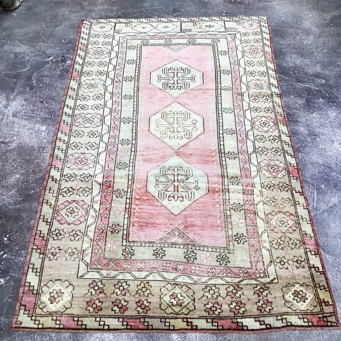 Handcrafted Turkish, 4'1 x 6'10