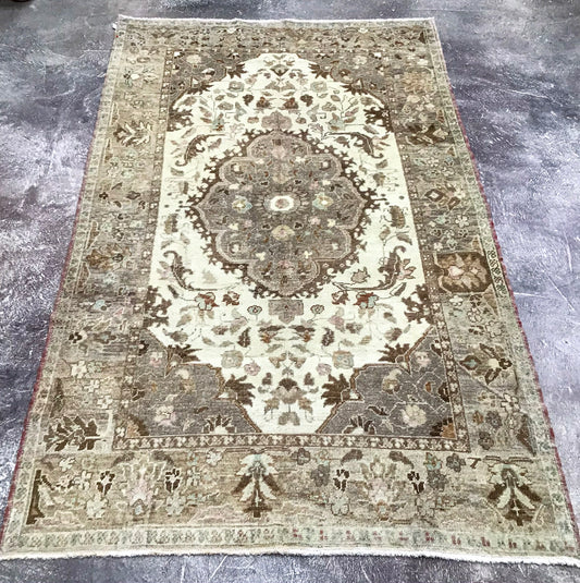 Handcrafted Turkish, 4'3 x 7'1