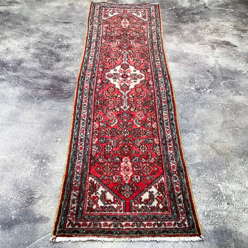 Handcrafted Persian Hamadan, 2'6 x 9'0