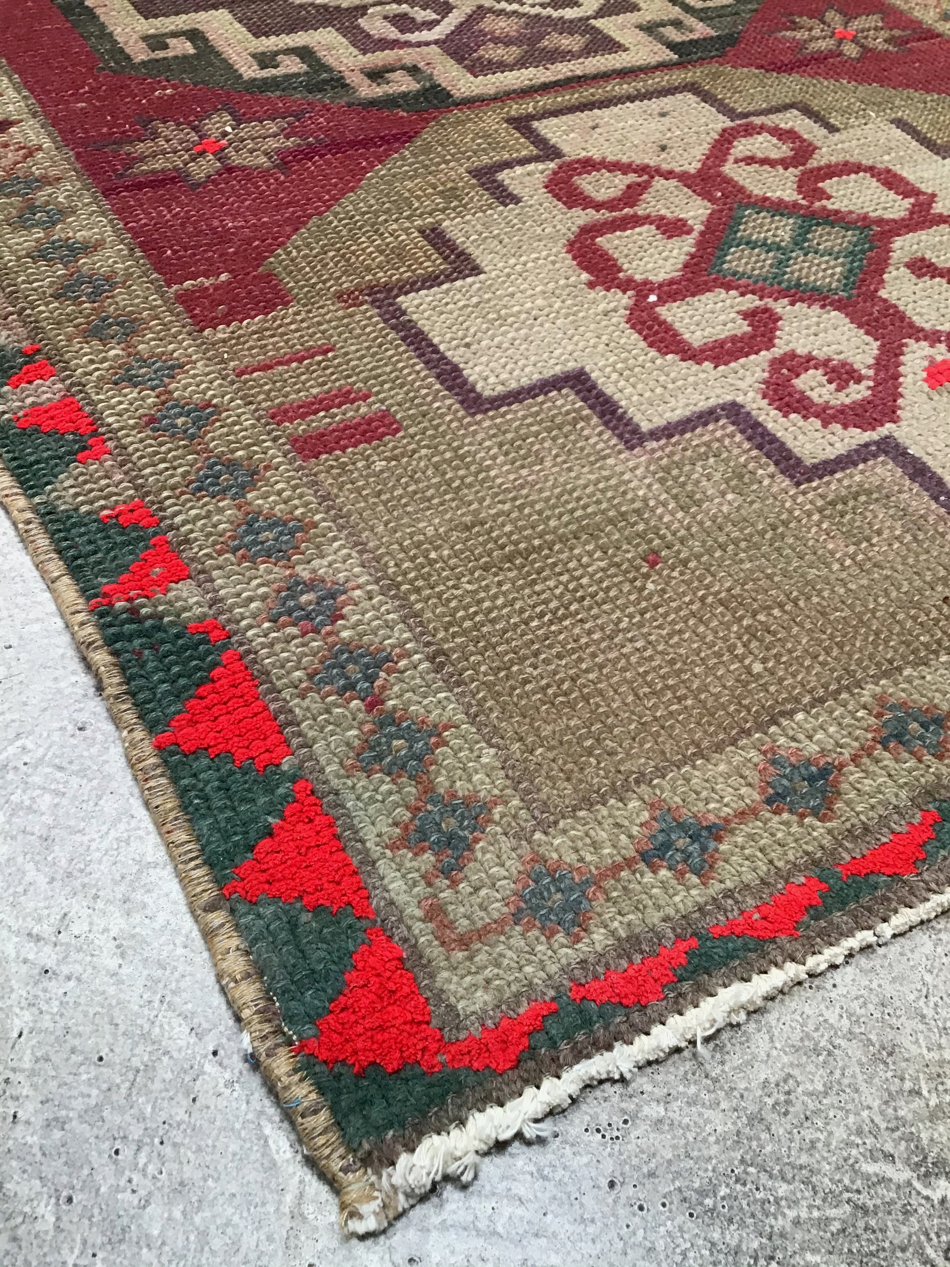 Handcrafted Turkish Runner, 2'7 x 11'11