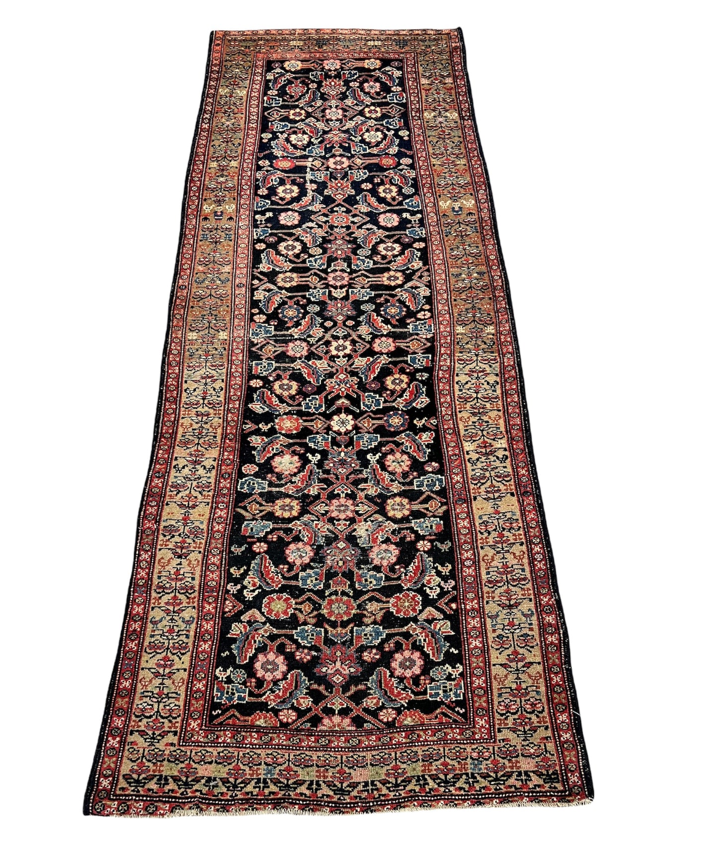 Late 19th Century NW. Persian Runner, 4.3 x 9.2