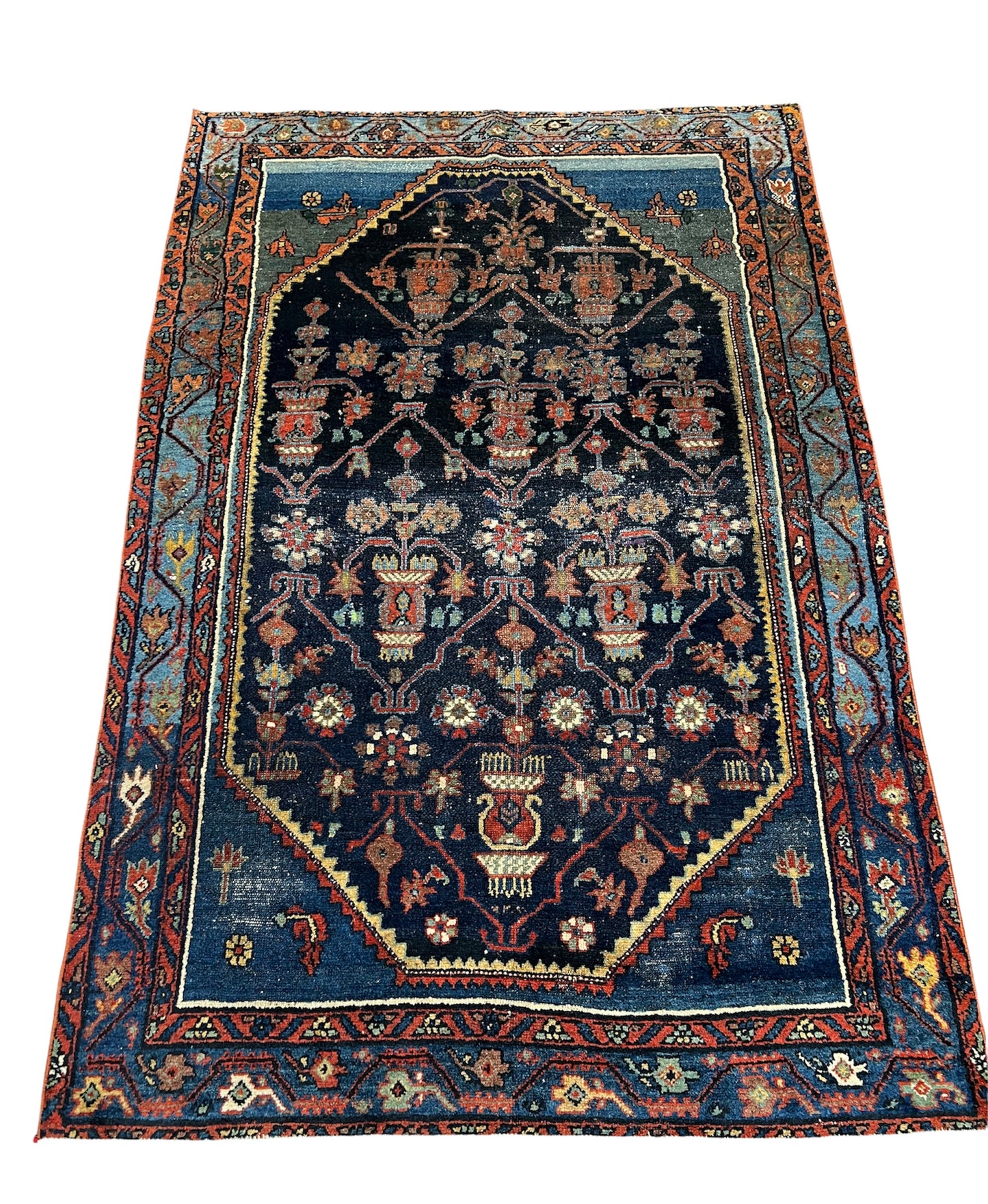 Antique Persian Malayer, 4.7 x 6.7