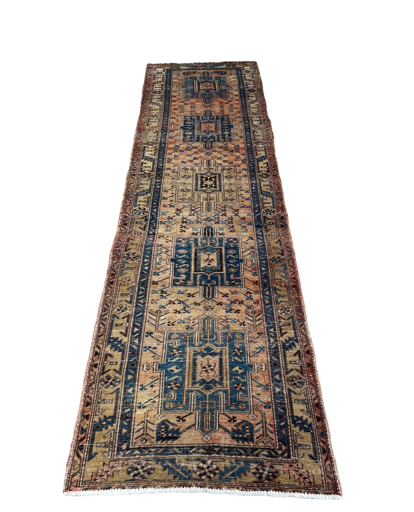 Persian Heriz Runner, 3.0 x 10.5