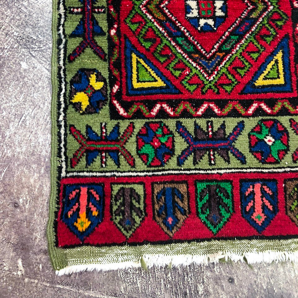 Mid 20th Century Turkish Yastik, 1.11 x 5.1